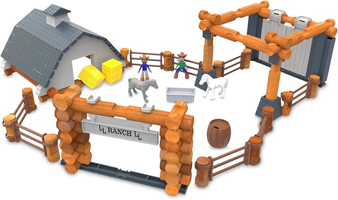 Lincoln Logs Big Sky Ranch Building Set