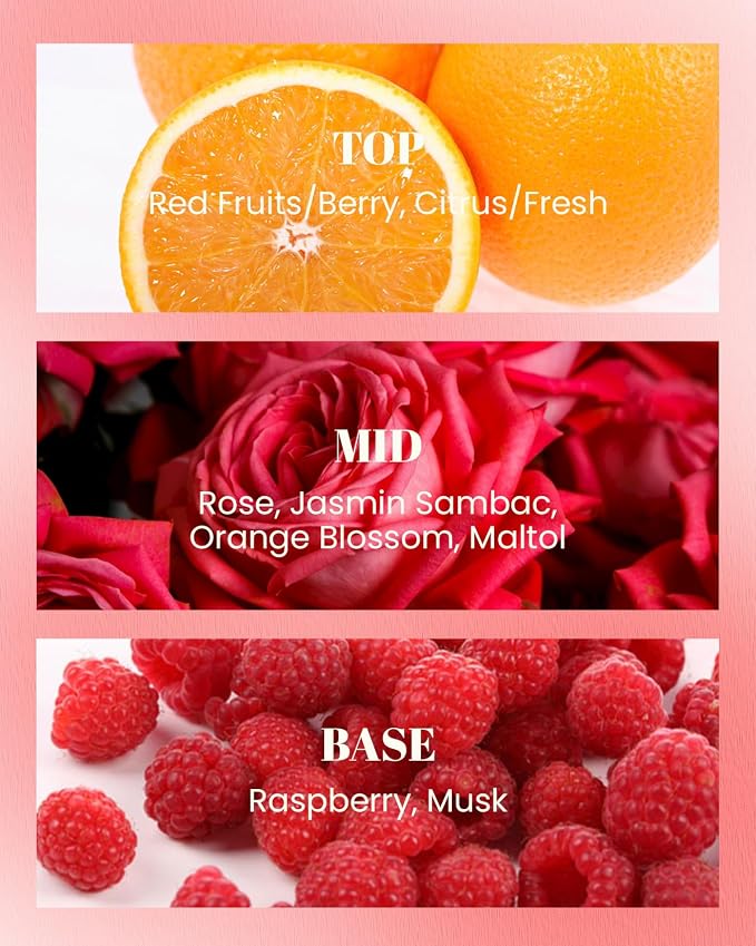 M&SENSE Red Camellia Candles for Women, 10oz | Non Toxic Organic Soy Wax, 42 Hour Long Lasting Clean Burn, Summer Floral Scented, Stress Relief Romantic Gifts