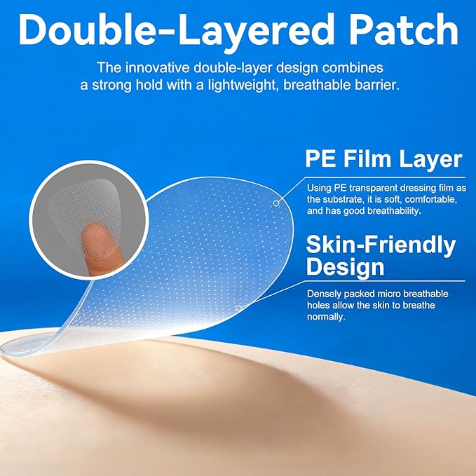 Wrinkle Patches, Triangle, Facial Patches for Eyes, Mouth, Forehead, Hypoallergenic Anti Wrinkle Patches for Elevens, Crows Feet - 288 Pcs
