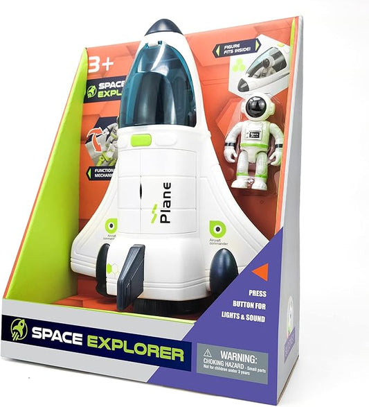 Space Shuttle Toy | Rocket Ship with Astronaut | Space Toys for Kids 3 5