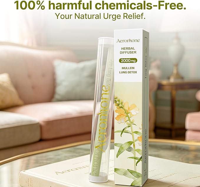Mullein & Peppermint Essential Oil Blend – Aromatic Botanical Scent Accessory for Mindful Relaxation & Daily Wellness Rituals (Net Wt. 2 ml / 0.07 Fl oz)