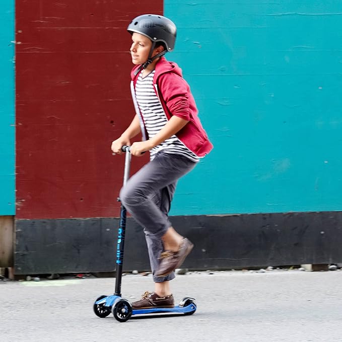 Micro Kickboard - Maxi Original 3-Wheeled, Lean-to-Steer, Swiss-Designed Micro Scooter for Kids, Ages 5-12