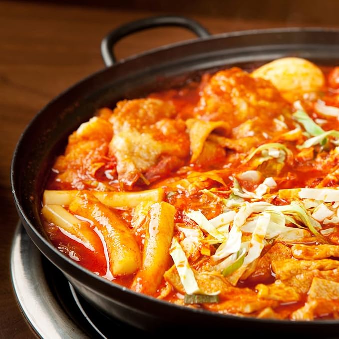 Surasang Tteokbokki Sauce for Mild Spicy Rice Cake Stir Fry | Korean Rice Cake Sauce, 16.93 Ounce, Pack of 2
