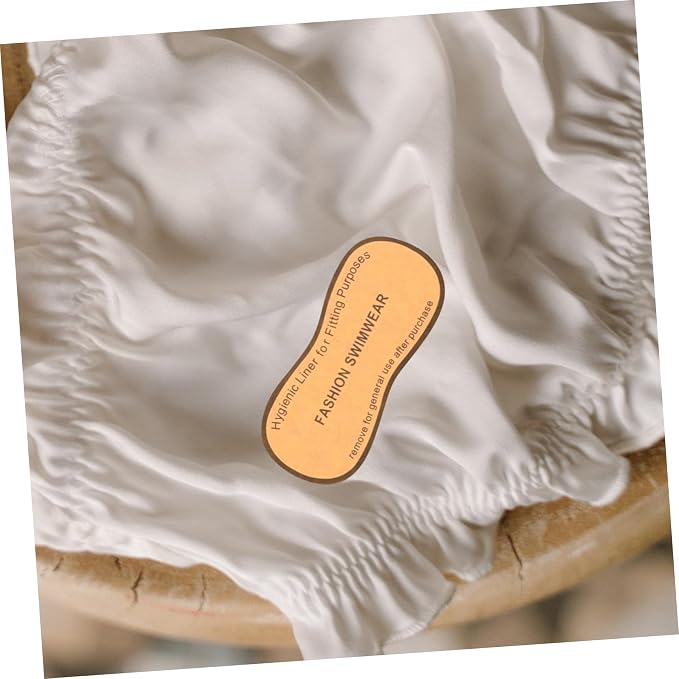 Protective Sticker for Lingerie Swimwear Protective Sticker Adhesive Decal Underpants Decal (100pcs)