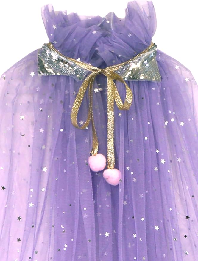 FKKFYY Rainbow Cape Cloak for Girl Princess