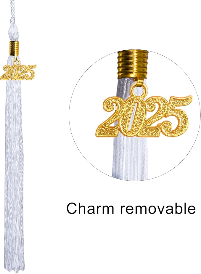 GraduationMall Matte Graduation Gown Cap Tassel Set 2025 for High School and Bachelor