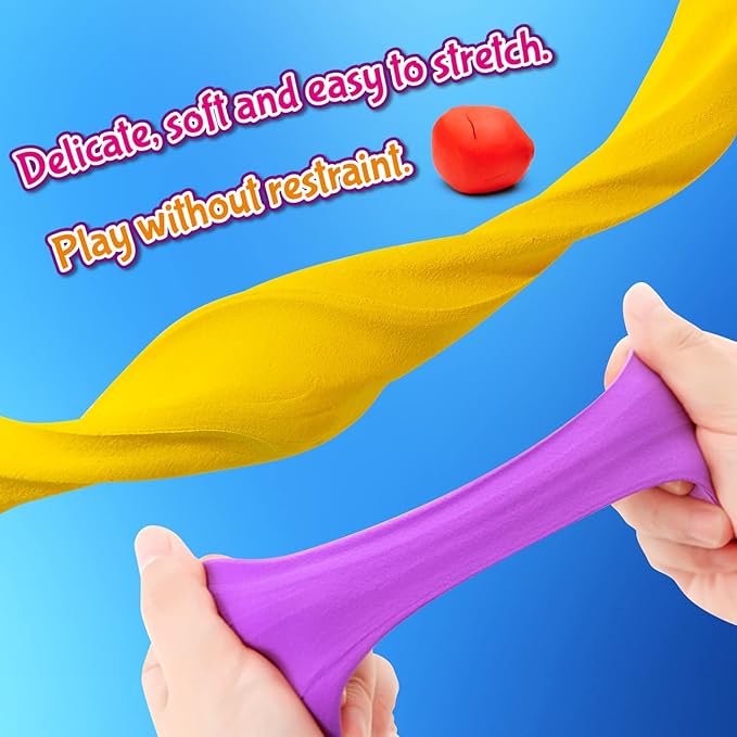 ESSENSON Air Dry Clay 140 Colors, Modeling Clay for Kids, DIY Molding Magic Clay, Gift for Kids