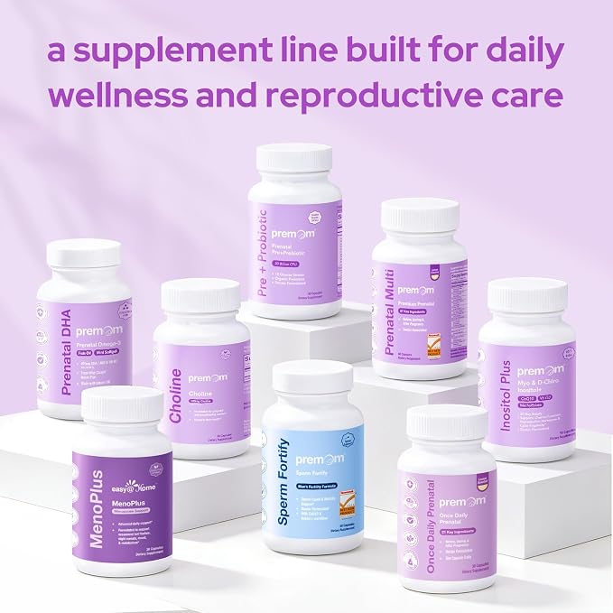 Premom Vitex Chasteberry Supplement for Women, Hormone Balance, Menopause, Menstrual Cycle, Fertility, & PMS Support*, 1,000mg Per Serving from Natural Extract, Vegan, 60 Veggie Capsules