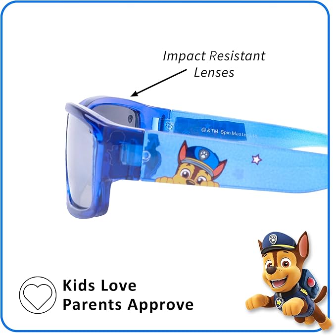 ARKAID PAW Patrol Boys Sunglasses | Chase, Marshall and Rubble | Safe UV400 | One Size Fits Most Kids