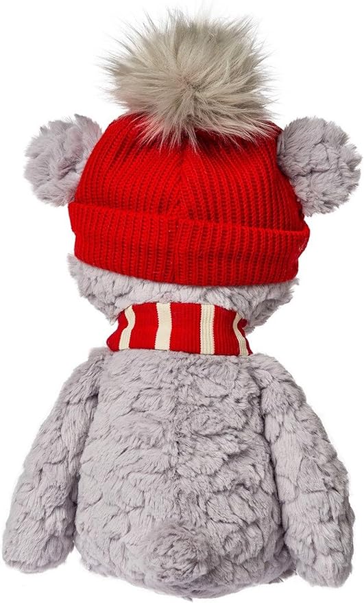 Mary Meyer Stuffed Animal Putty Collection Premium Soft Toy, 20-Inches, Bundle Up Teddy Bear