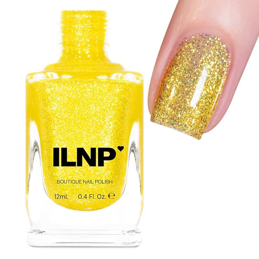 ILNP Sunburst - Sunshine Yellow Shimmer Nail Polish