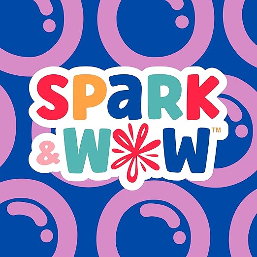 Spark & Wow Sensory Wall Toddler Mirror | Giant | 1 Bubble | for Ages 6m+ | Easy-to-Clean Acrylic | Stimulate Cognitive Development