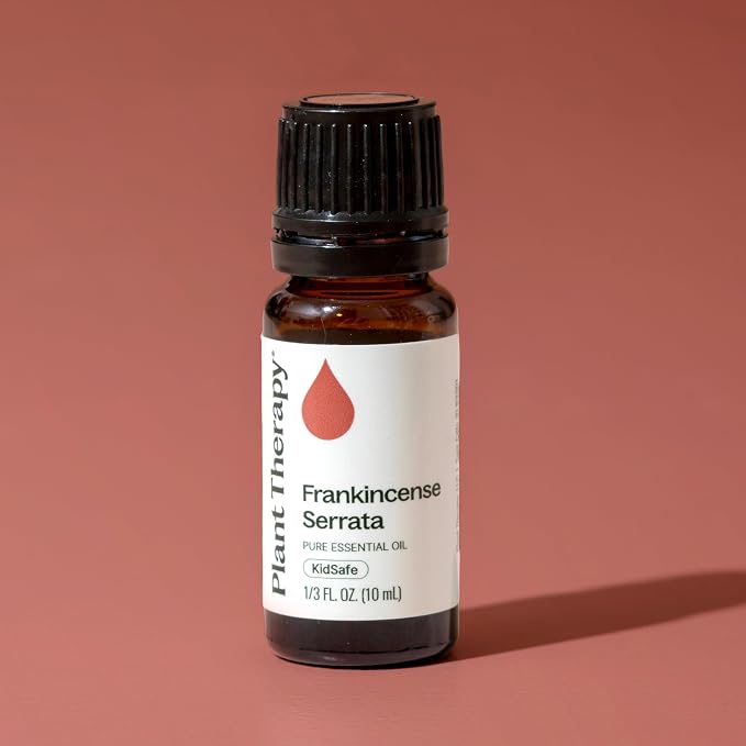 Plant Therapy Frankincense Serrata Essential Oils 100% Pure, Undiluted, Natural Aromatherapy, Frankincense Oil for Diffuser, Skin, Massage, & Joint Health, Therapeutic Grade 10 mL (1/3 oz)