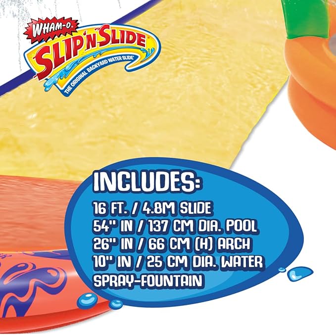 Wham-O Slip N Slide- Water Park, Multicolor