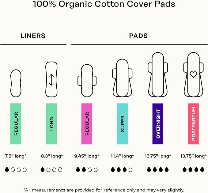 The Honey Pot Company - Herbal Sanitary Pads for Women - Regular Flow w/Wings - Infused w/Essential Oils for Cooling Effect & Organic Cotton Cover - Feminine Care - 20 ct
