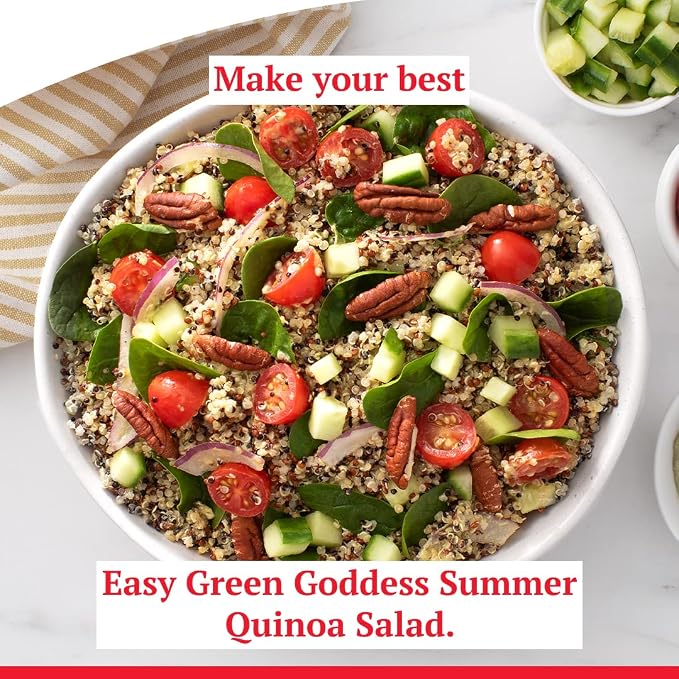 Success Boil-in-Bag Quinoa, Tri-Color Quinoa, 12-Ounce Box, Pack of 1 | Quick quinoa bag for easy meals, stovetop or microwave, ready in 10 minutes, gluten-free, kosher, non-GMO