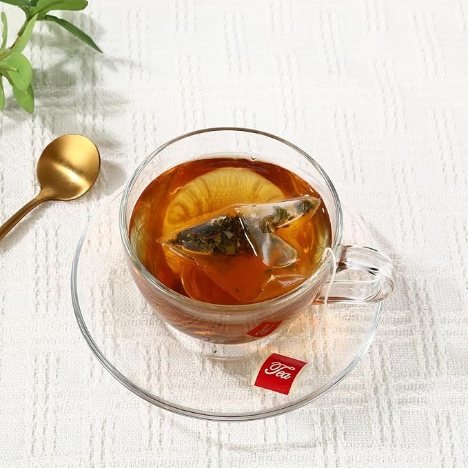 Premium 50 Red Raspberry Leaf Tea Bags, Made with 100% Natural Red Raspberry Leaves,Natural Pregnancy & Help Childbirth & Support Menstrual, No Additives & Caffeine Free.