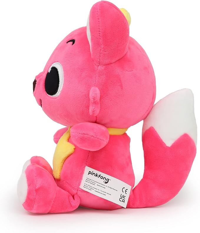 Pinkfong Singing Plush Toy, 11" Stuffed Animal Toys, Interactive Musical Baby Toys for Toddlers, Gifts for Boys & Girls