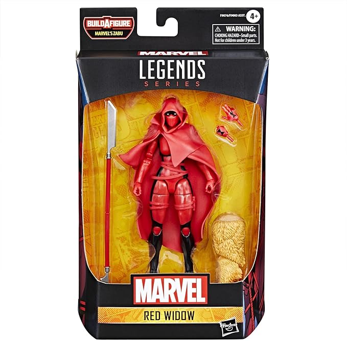 Marvel Legends Series Red Widow, Comics Collectible 6-Inch Action Figure with Build-A-Figure Part