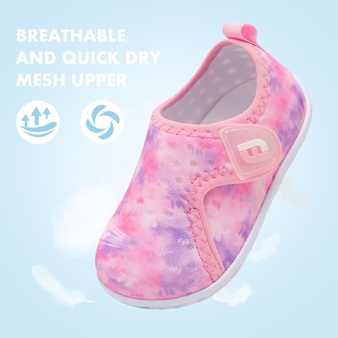 JOINFREE Baby Toddler Water Shoes Boys Girls Sandals Barefoot Kids Breathable Sneakers Shoes for Walking Running