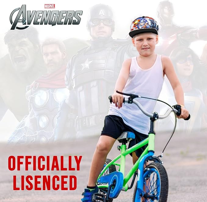 Marvel Legends Captain America, Ironman, Avengers, Hulk Baseball Cap for Boys – Avengers Hat Youth Ages 5-14