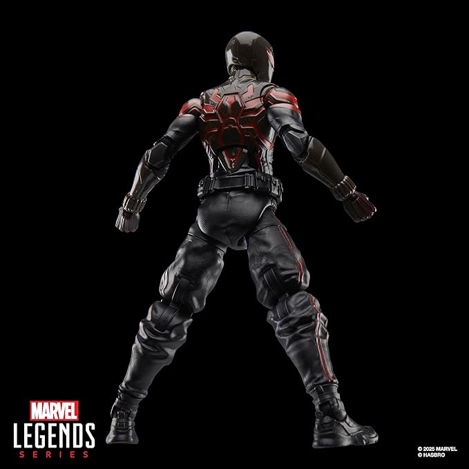 Marvel Legends Series Gamerverse Miles Morales Brooklyn 2099 Suit, Spider-Man 2 Video Game -Inspired Collectible 6 Inch Action Figure