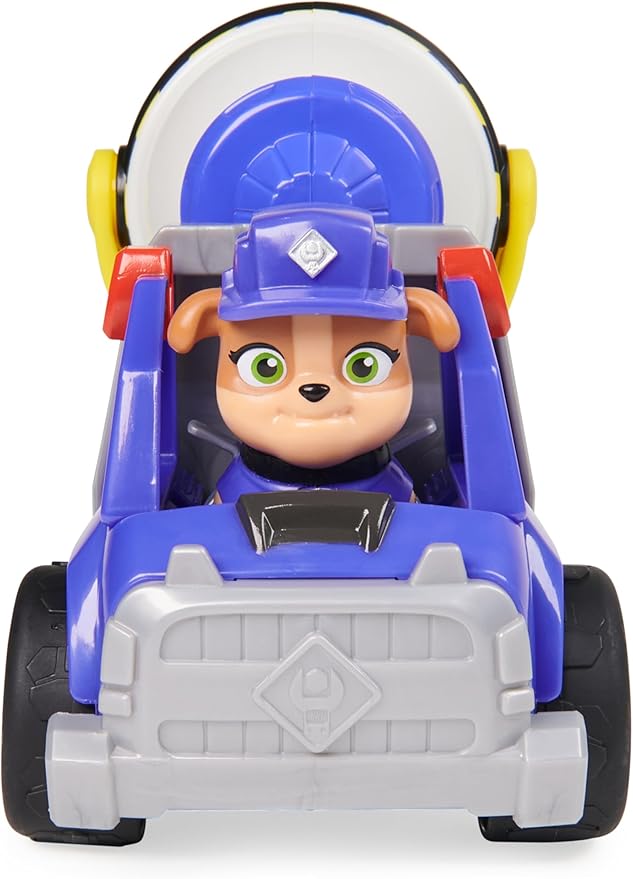 Rubble & Crew, Mix’s Cement Mixer Toy Truck with Action Figure and Movable Construction Toys, Kids Toys for Ages 3 and Up