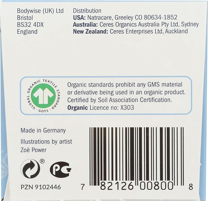 Natracare Tampons Reg With Applictr 16 ct (Multi-Pack of 12 boxes, 192 Total)
