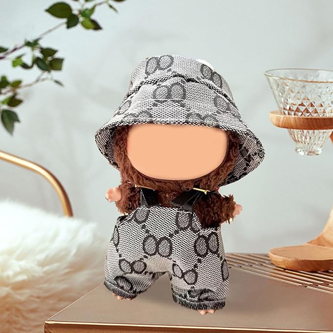 17cm Doll Clothes Set (No Doll) – 3-Pack Handmade Outfits with Accessories for 6.7” Dolls, Premium Cotton Clothing with Gift-Ready Packaging, Perfect for Dress-Up and Collectors (F2, 3)