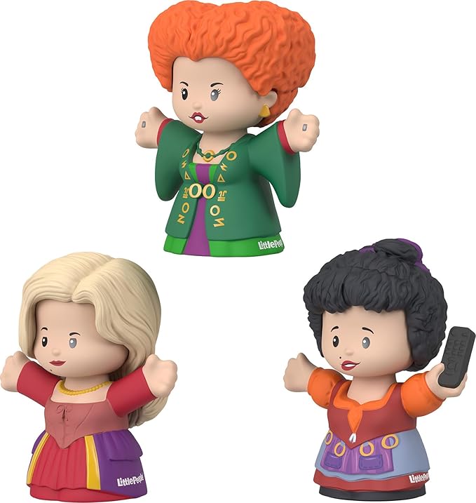 Little People Collector Disney Hocus Pocus Movie Special Edition Set for Adults & Fans, 3 Figures in a Display Package