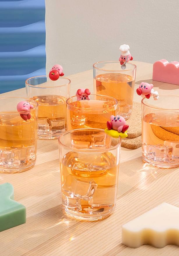 Kitan Club Putitto Kirby Blind Box Version 1 Cup Toy - 1 of 6 Collectable Figurines - Fun, Versatile Decoration - Authentic Japanese Design