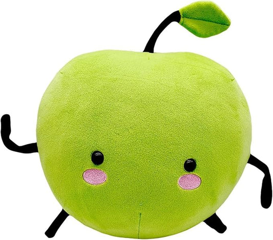 Stardew Plush Toy Valley Doll Figure Apple Junimo Plush Plants Stuffed Animal Green Soft Plush Pillow, Best Gift for Your Family (12"-30 cm) (Green Apple Juni)
