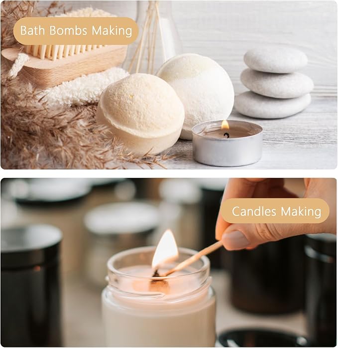 Warm Cotton Fragrance Oil, ESSLUX Large Single Scented Oils 100 ml (3.3 oz), Fresh Clean Aromatherapy Essential Oils for Home for Diffuser, Massage, Soap, Candle Making Scents