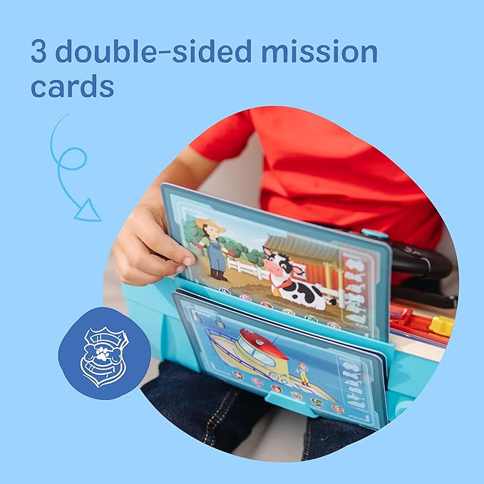 Melissa & Doug PAW Patrol Rescue Mission Wooden Dashboard Kids Activity Board, Toddler Sensory Toys, Pretend Play Driving Toy, PAW Patrol Toys for Kids Ages 3+