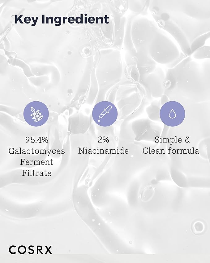 COSRX Morning Skin Care Routine- Daily Essential Galactomyces Balancing Essence & Niacinamide 15% Serum to Improve Rough Skin and Minimize Pores, Korean Skin Care