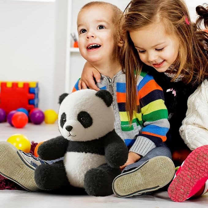 The Pandy, The Pandy Hug Motion, Emotional Healing on Demand, Soft Plush Panda Toy for Kids, Cuddly Stuffed Animal with Huggable Design for Comfort & Play