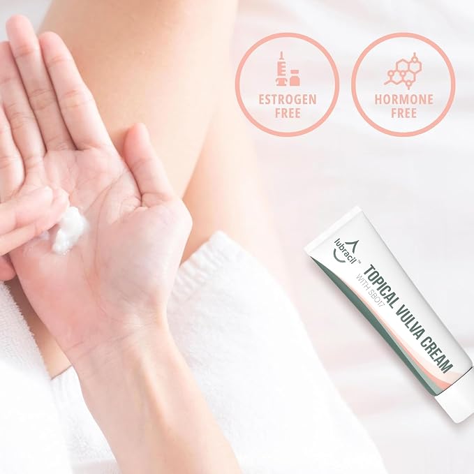 Lubracil Vulva Moisture Cream - Moisturizer for Women - 1.76 Fl Oz - 2 Pack | Lubracil vaginal cream soothes dryness, itching & irritation with sea buckthorn oil. Fast-absorbing & suitable for daily use