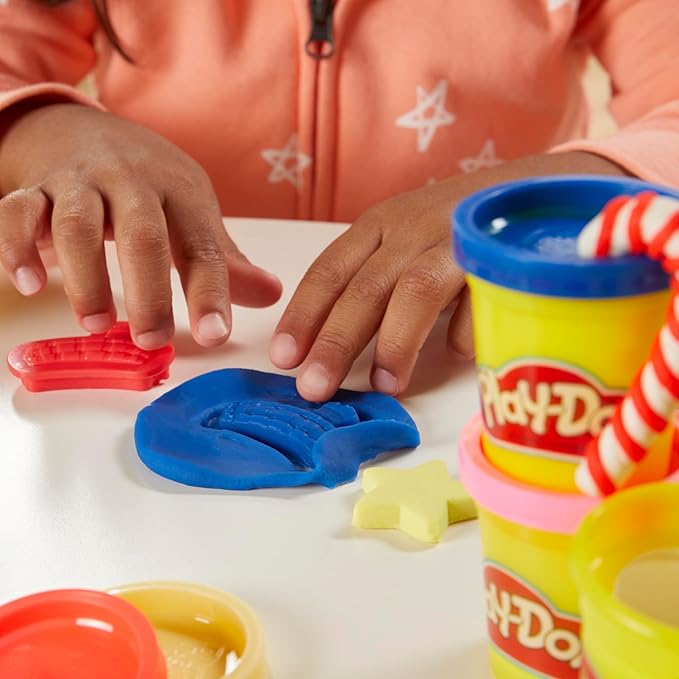 Play-Doh Holiday Set of Tools, 43 Accessories & 10 Modeling Compound Colors, Non Candy Halloween Handout Toys & Party Favors, Kids Arts & Crafts, Preschool Toys, Ages 3+ (Amazon Exclusive)