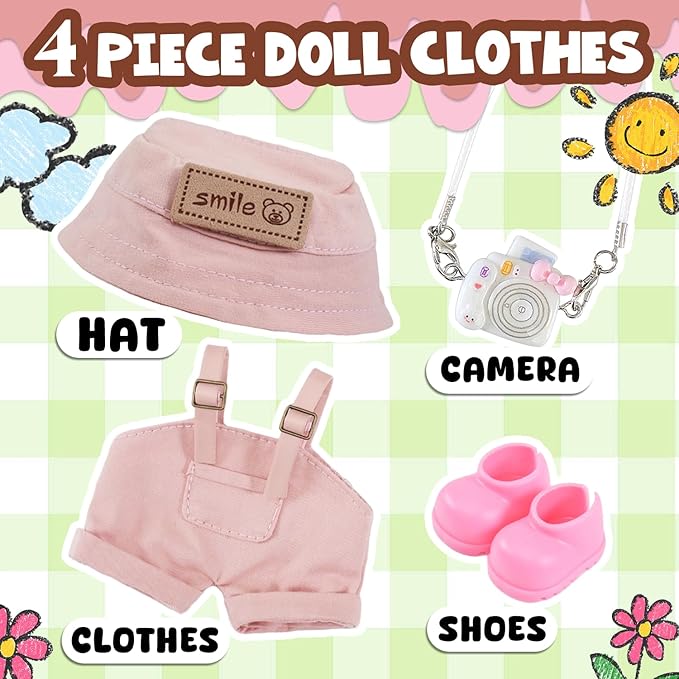 Cute Doll Clothes Outfits Women Birthday Party Decoration Gift Female Friend Coworker Christmas Xmas Ideas Close BFF Work Bestie Soul Sister Cool Unique Funny Present