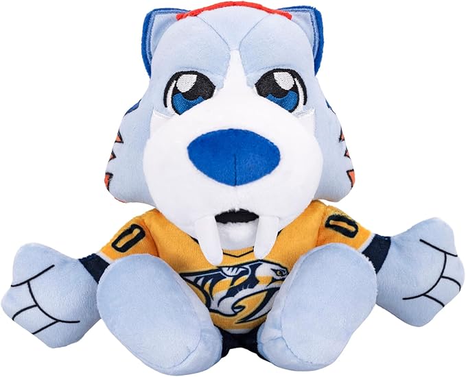 Bleacher Creatures Nashville Predators Gnash 8" NHL Kuricha Mascot Sitting Plush - Soft Chibi Inspired Mascot