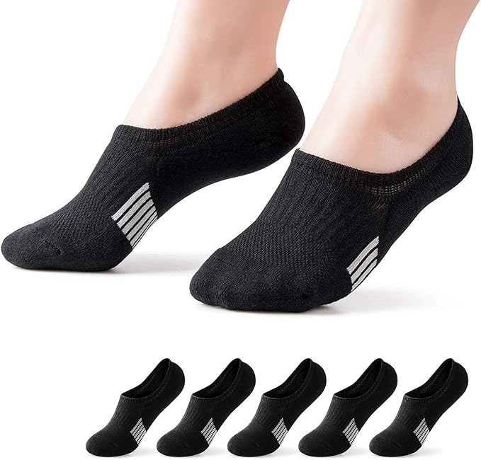 Gonii Womens No Show Socks Athletic Ankle Socks Cushioned Running Low Cut 5-8 Pairs