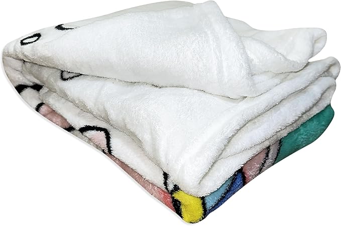 Official License Character Girls Pink Fleece Soft and Cozy Throw Blanket (40" x 60)