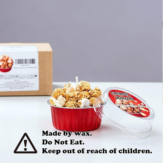 Popcorn Aromatherapy Scented Candle(Caramel)