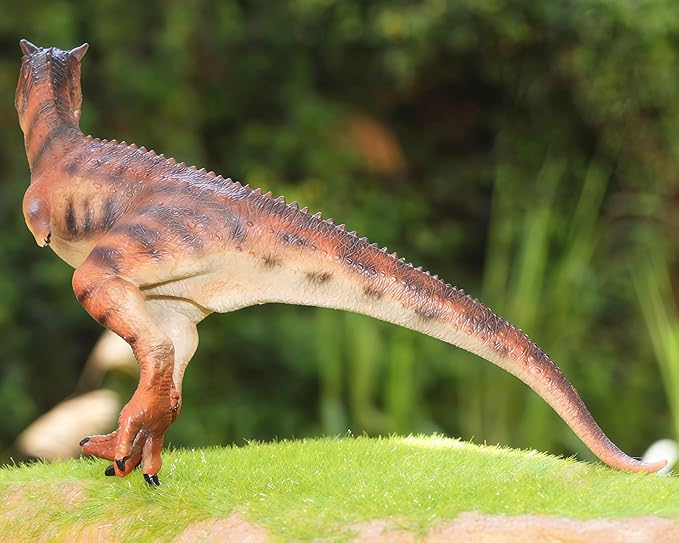Gemini&Genius Carnotaurus Dinosaur Toy, Carnotaurus Dinosaur Action Figure, Dino Figurine, Birthday Gift, Cake Topper, Collection for Boys and Girls