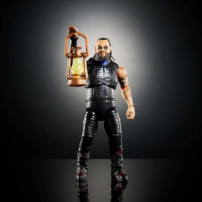Mattel WWE Ultimate Edition Action Figure & Accessories, 6-inch Bray Wyatt Collectible Set, Swappable Heads & Hands, 30 Articulation Points