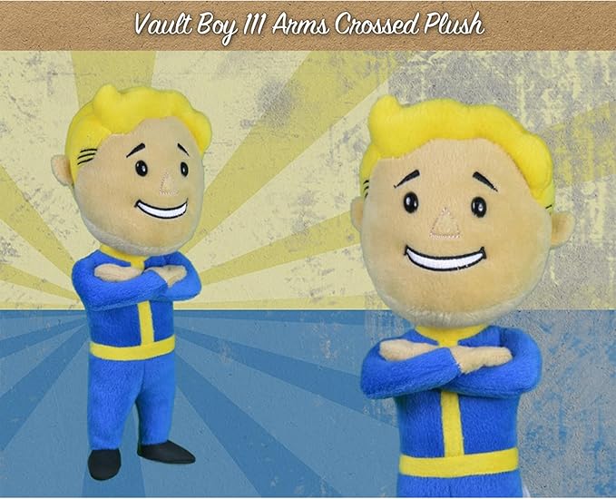 Fallout Vault Boy 111 Crossed Arms Plush