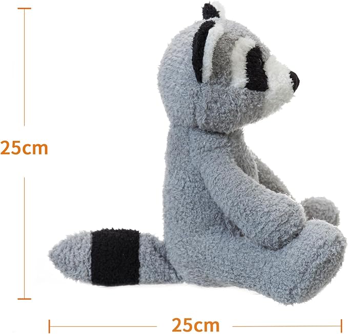 Apricot Lamb Toys Plush Velvet Raccoon Stuffed Animal Soft Cuddly Perfect for Child (Velvet Raccoon)