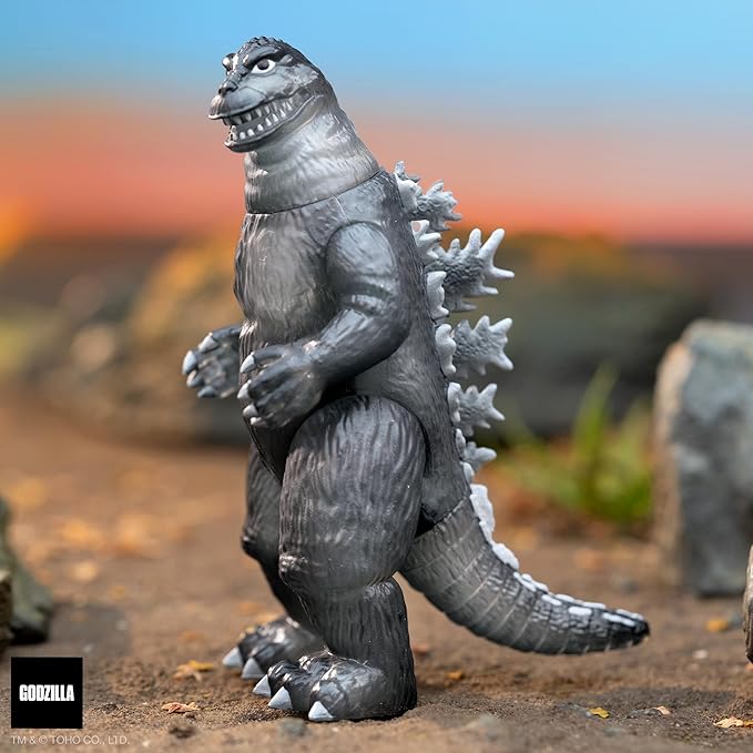Super7 Toho Godzilla Blind Box Flat - (12 Pack) 3.75" Toho Godzilla Action Figures Classic Cartoon Collectibles and Retro Toys