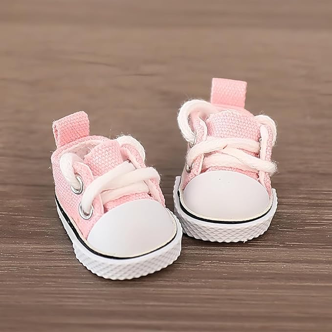 17cm Doll Clothes Set Outfit Girly Costume for 6.7 Inch Dolls Accessories, Fashion Dresses Clothes Set Suitable for 15cm/17cm Dolls Clothes Party ,Luxury Chic Doll Clothing(NO Doll) (Pink JK)