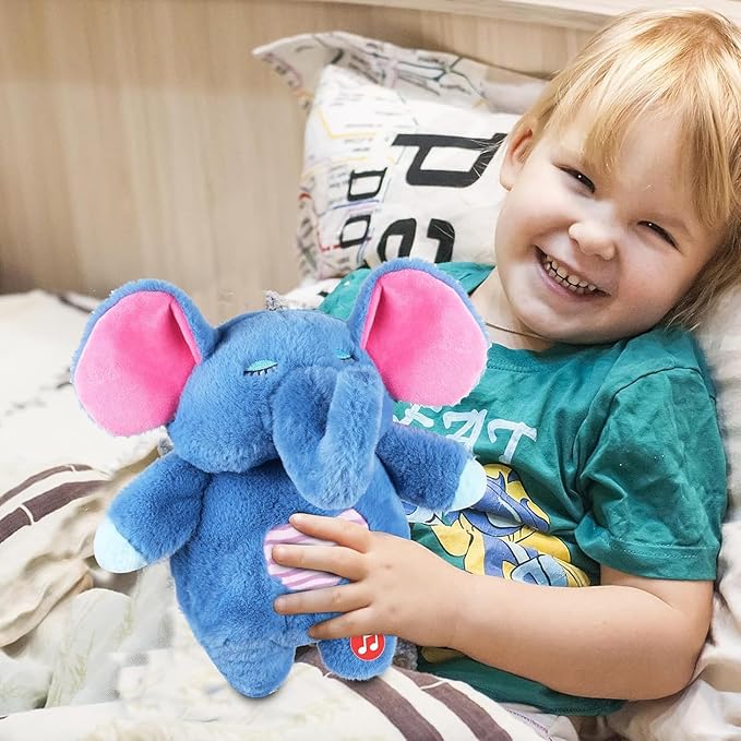 Soothing Elephant Breathing Lights and Sound Machine for Adults and Kids